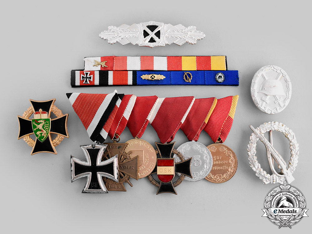 austria,_republic._a1957_issue_medal_bar_with_awards_m19_22458