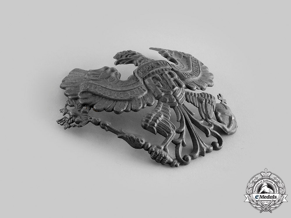 prussia,_kingdom._a_child's_pickelhaube_helmet_plate,_c.1915_m19_22471_1_1_1