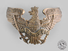 Prussia, Kingdom. A Ii East Prussia, Regiment No.7 King Wilhelm I Grenadier Regiment Officer's Pickelhaube Plate, C.1900