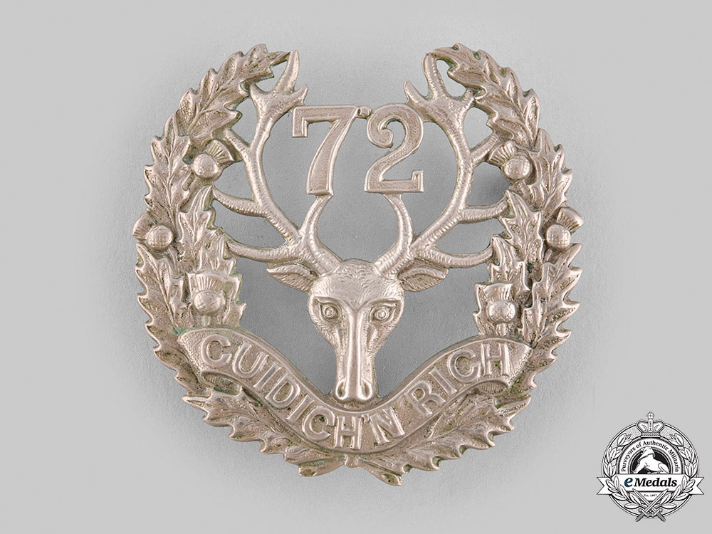 canada,_dominion._a72_nd_regiment_seaforth_highlanders_of_canada_glengarry_badge_c.1912_m19_22529