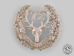 Canada, Dominion. A 72Nd Regiment Seaforth Highlanders Of Canada Glengarry Badge C.1912