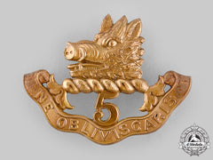 Canada, Dominion. A 5Th Regiment Royal Scots Of Canada Glengarry Badge, C.1902