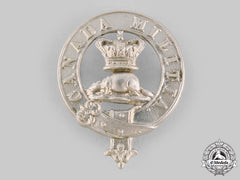 Canada, Dominion. A Militia Officer's Glengarry Badge C.1860