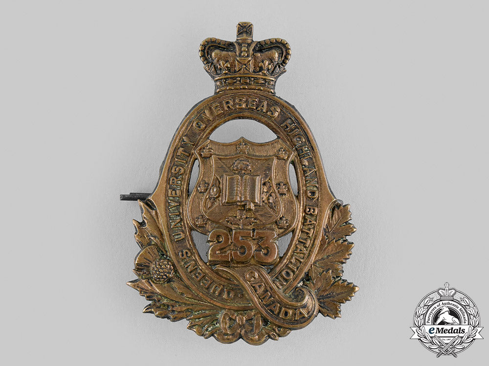 canada,_cef._a253_rd_infantry_battalion"_queen's_university_highlanders"_cap_badge_m19_22588