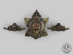 Canada, Cef. A 185Th Infantry Battalion "Cape Breton Highlanders" Insignia Set, C.1916