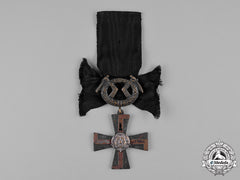 Finland, Republic. An Order Of The Cross Of Liberty, Mourning Cross
