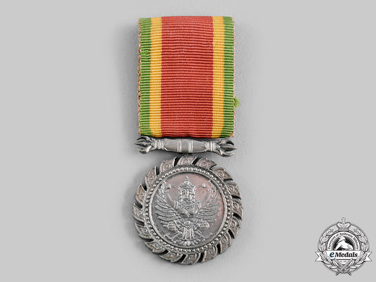 thailand,_kingdom._a_loyalty_medal_for_twenty-_five_years'_service,_c.1945_m19_22716