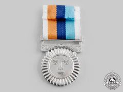 Sri Lanka, Democratic Socialist Republic. A Riviresa Campaign Services Medal, C.1960