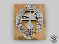 Canada, Commonwealth. A Lorne Rifles (Scottish) Shoulder Belt Plate, C.1935