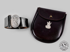 Canada, Commonwealth. A Cameron Highlanders Of Ottawa (Duke Of Edinburgh's Own) Belt And Sporran