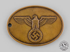 Germany, Kripo. A Criminal Police Officer’s Identity Tag