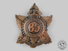 Canada, Cef. An 85Th Infantry Battalion "Nova Scotia Highlanders" Glengarry Badge, C.1915