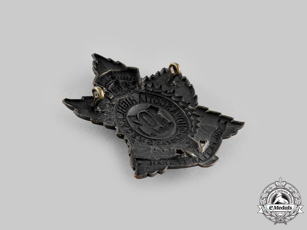 canada,_cef._a193_rd_infantry_battalion"_nova_scotia_highlanders"_glengarry_badge,_c.1916_m19_23117