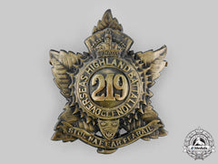 Canada, Cef. A 219Th Infantry Battalion "Nova Scotia Highlanders" Glengarry Badge, C.1916
