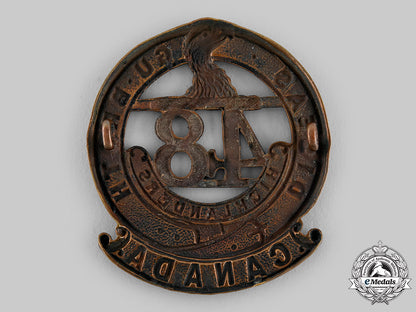 canada,_cef._a15_th_infantry_battalion"48_th_highlanders_of_canada"_glengarry_badge,_c.1915_m19_23127