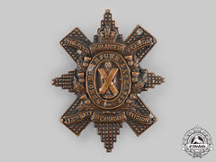 Canada, Cef. A 13Th Infantry Battalion "Royal Highlanders Of Canada" Glengarry Badge, By Tiptaft, C.1914