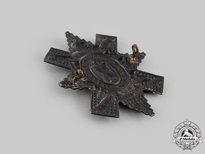 canada,_cef._a13_th_infantry_battalion"_royal_highlanders_of_canada"_glengarry_badge,_by_tiptaft,_c.1914_m19_23134