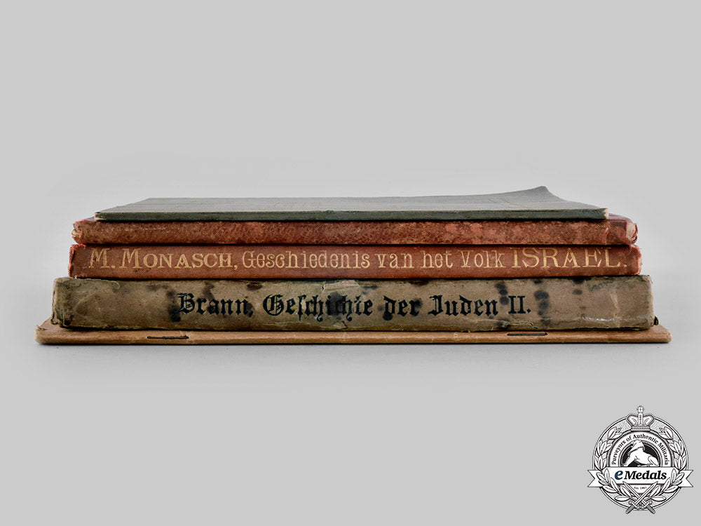 netherlands,_kingdom._a_lot_of_books_on_jewish_history_m19_23279