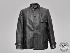 Germany, Kriegsmarine. An Engine Personnel Leather Uniform