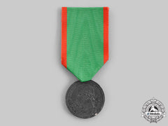 Brazil, Empire. A Medal For The Uruguay Campaign 1852, Iii Class Zinc Grade For Enlisted Men