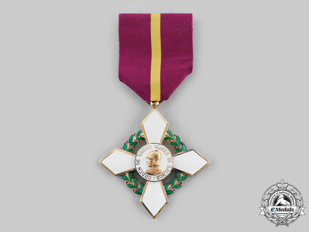 panama,_republic._an_order_of_vasco_nuñez_de_balboa,_commander,_by_c._f._zimmermann,_c.1950_m19_23473