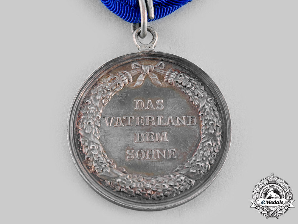 oldenburg,_grand_duchy._a_rare_civil_merit_medal,_silver_grade,_c.1814_m19_23569