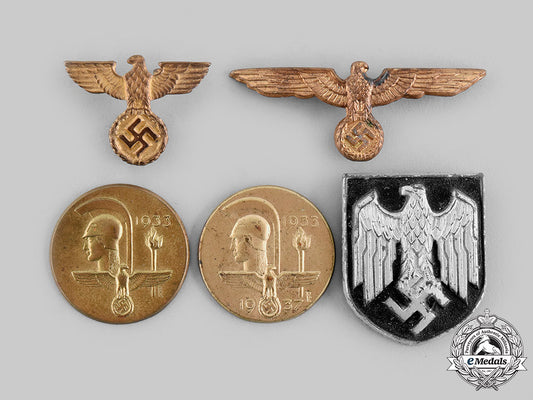 germany,_third_reich._a_lot_of_cap_insignia._m19_23624_1