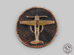 Germany, Third Reich. A 1934 Strength Through Joy Efurt Flight Day Commemorative Badge