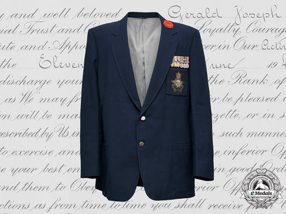 canada,_commonwealth._an_rcaf_veteran's_blazer_with_awards,_to_pilot_officer_gerald_joseph_lauber_m19_23688
