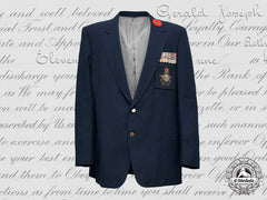 Canada, Commonwealth. An Rcaf Veteran's Blazer With Awards, To Pilot Officer Gerald Joseph Lauber