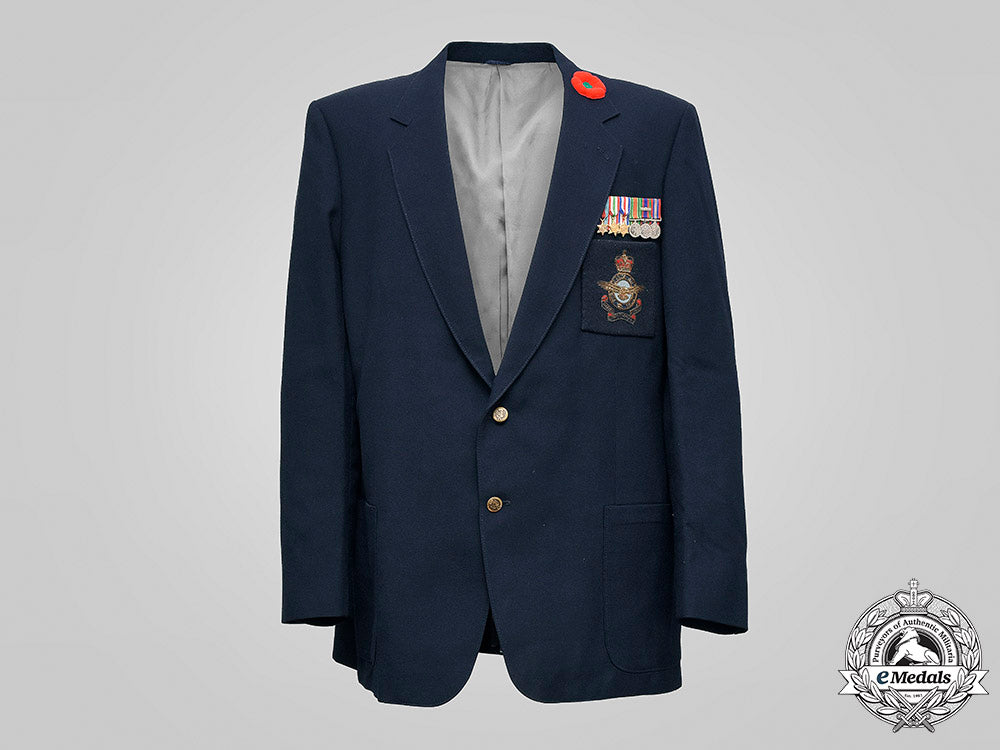 canada,_commonwealth._an_rcaf_veteran's_blazer_with_awards,_to_pilot_officer_gerald_joseph_lauber_m19_23689