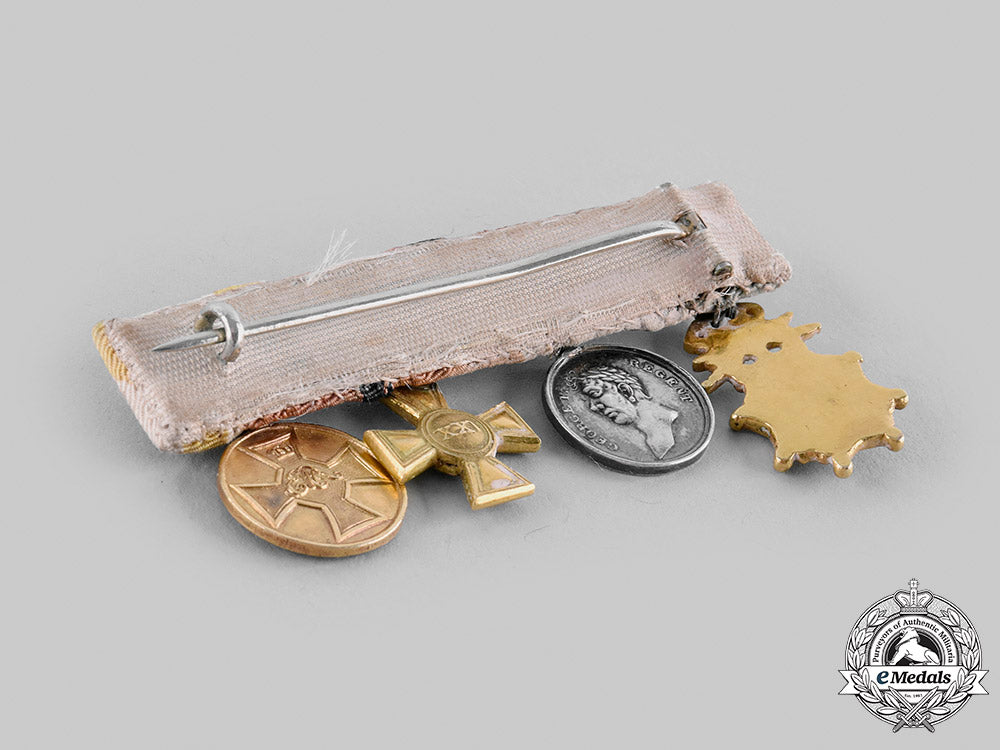 united_kingdom._a_superb_napoleonic_officer's_guelphic_order_miniature_set,_c.1815_m19_23768