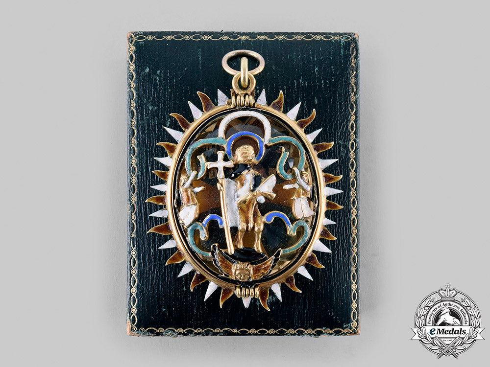 austria,_imperial._an_order_of_saint_john_in_gold_and_quartz,_c.1800_m19_23944