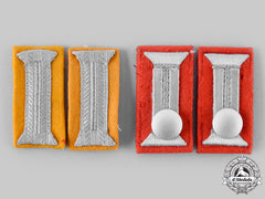 Germany, Wehrmacht. Two Pairs Of Dress Tunic Cuff Tabs