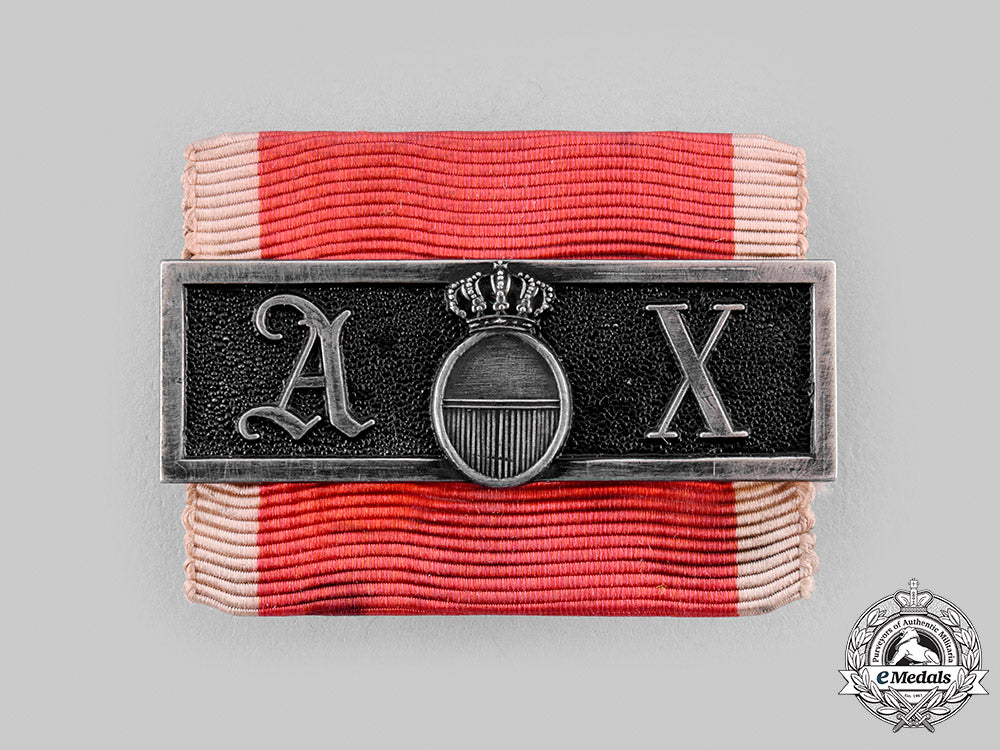 liechtenstein,_principality._a_long_service_bar_for_ten_years'_service,_c.1850_m19_24078_1_1