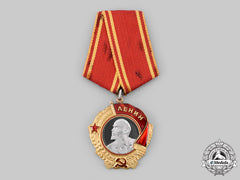 Russia, Soviet Union. An Order Of Lenin In Gold & Platinum, Type V