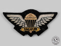 Singapore, Republic. A Republic Of Singapore Air Force (Rsaf) Parachutist Badge