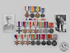 South Africa. The Awards Of F.w Wagner, Military Cross Awarded For Escaping Pow Camp, 1943