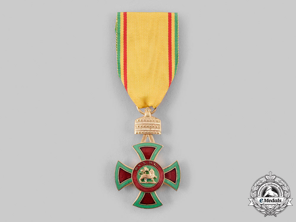 ethiopia,_kingdom._an_order_of_emperor_menelik_ii,_member_cross,_c.1950_m19_24152
