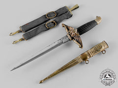 Hungary, Kingdom. A Model 1932 Royal Air Force Officer Dagger With Hanger, Named.
