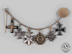 Germany, Third Reich. An Olympic Decoration Miniature Medal Chain, By Wilhelm Deumer