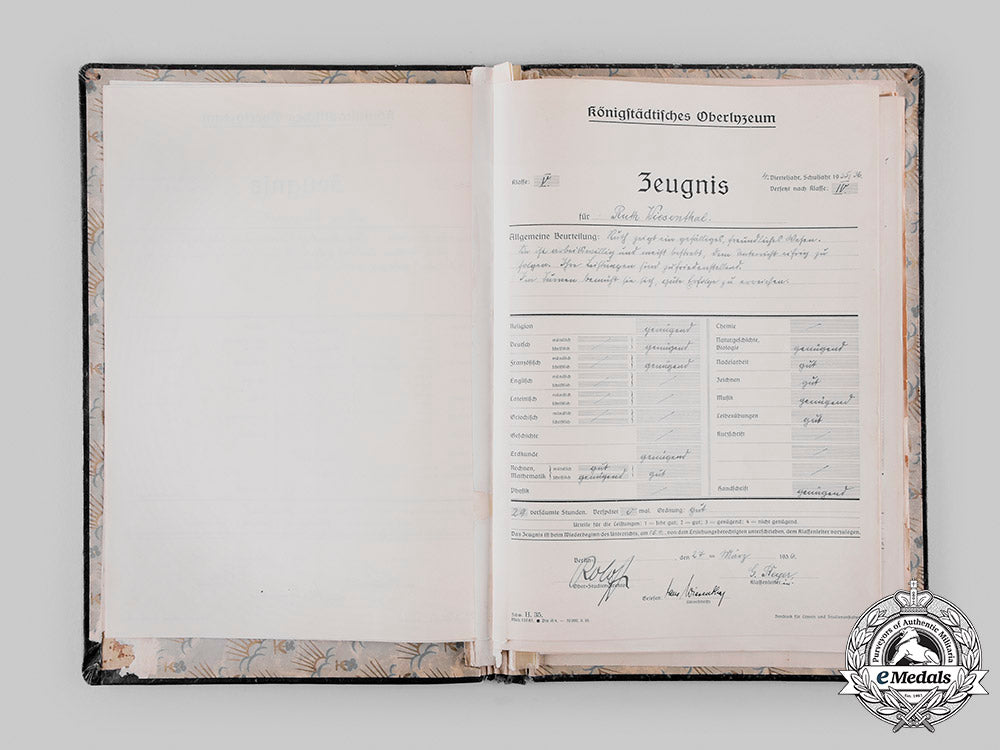 germany,_third_reich._a_lot_of_school&_proficiency_documents_and_proficiency_documents_to_ruth_wiesenthal_m19_24421
