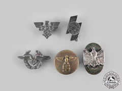Germany, Third Reich. A Mixed Lot Of Badges