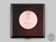 Albania, Republic. A Municipality Of Tirana Civic Award Medal With Case C.2000