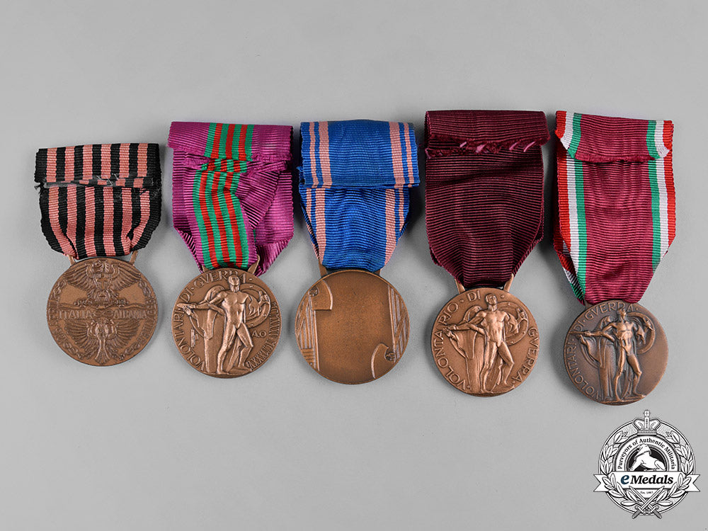 italy,_kingdom._a_lot_of_five_medals&_awards_m19_2456
