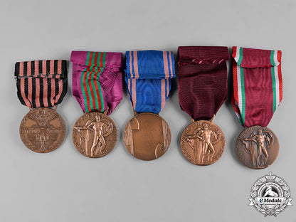 italy,_kingdom._a_lot_of_five_medals&_awards_m19_2456