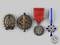 Germany, Third Reich. A Lot Of Medals And Decorations