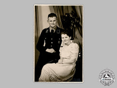 Germany, Ss. A Photograph Of A Ss-Verfügungstruppe Mann By Carl Ohler