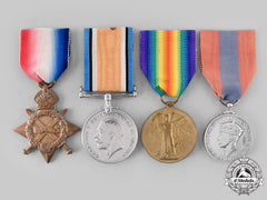 Canada, Dominion. An Imperial Service Medal First War Trio, Australian Born, Royal Canadian Horse Artillery
