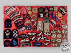 United Kingdom, Canada. A Lot Of Seventy-Six Army, Navy And Air Force Uniform Insignia